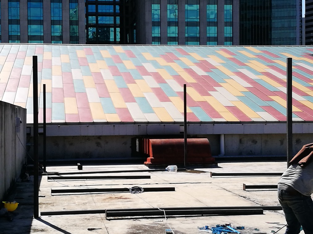 Cabin Construction, The Linc Mall Rooftop, KL